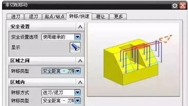 UG编程非切削参数设置，初学必备！